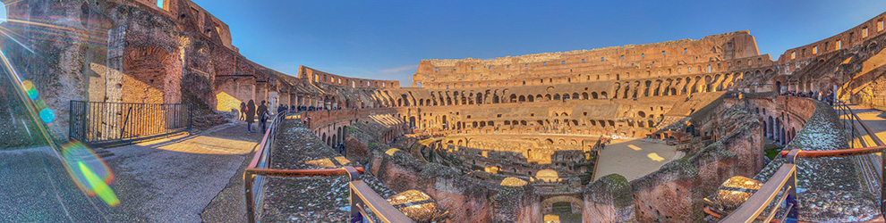 Virtual Tour del Colosseo - 72 d.C. - Interno Secondo Piano
